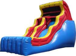 18 Ft Double Drop Water Slide