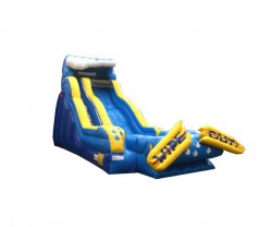 19 ft Wipe Out Water Slide